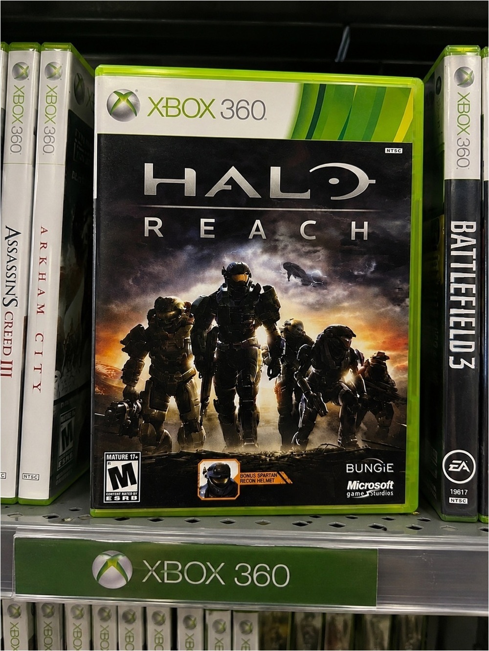 Halo Reach Xbox 360 Complete Tested Working CIB